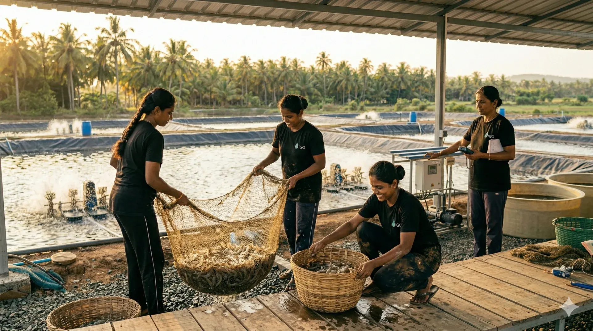 Vannamei Shrimp Farming